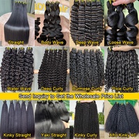 Lot de Cheveux Humains Vietnamiens Bruts Non Traités Grade 10A 12A, Tissage Lisse Yaki Léger, Vente en Gros