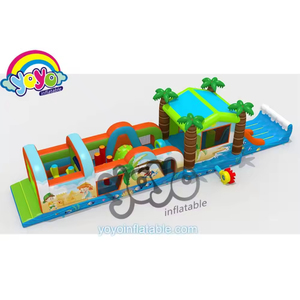 Parcours d'obstacles gonflable pour activités sportives en plein air, adapté aux adultes et aux enfants, très demandé - Product Image 2