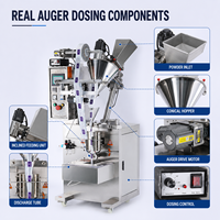 Machine d'emballage automatique de poudre à vis sans fin HC-320 pour petits sacs de 25-145 mm de largeur