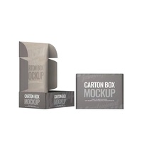 Boîte d'expédition carrée en carton ondulé noir et blanc, écologique, réutilisable et recyclable, personnalisable avec impression de logo pour cadeaux