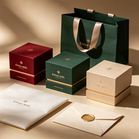 Kit d'emballage de luxe écologique personnalisé pour bougies – Ensemble complet avec sac en papier à poignée en corde de coton, papier de soie, autocollant et carte de remerciement promotionnelle
