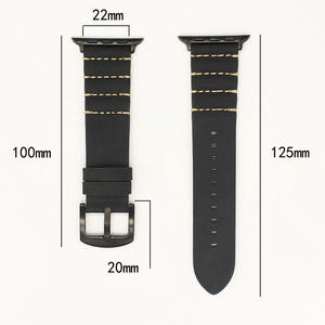 Upro Crazy Horse Leather Watch Bands IWatch Ultra SE & Series Watch Belt Vintage Leather Strap for 42/44/45/46/49MM Models - Product Image 2