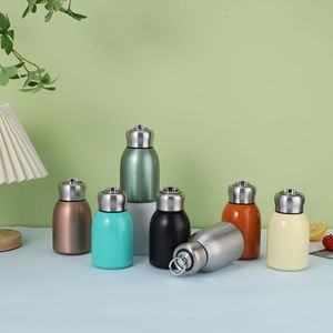 300ML Lady Kid Mini bolsillo de doble pared para beber a prueba de fugas frascos de vacío termo vaso botella de agua aislada - Product Image 4