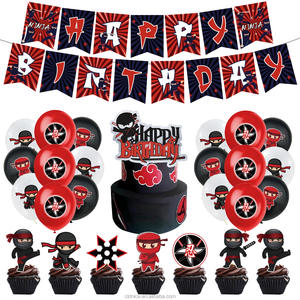 Nice12 pulgadas 2,8G Color mate Atex Ninja globo <span class=keywords><strong>comprar</strong></span> en línea para niños decoración de fiesta de cumpleaños Ninja globo conjunto - Product Image 2