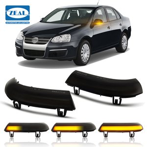 Clignotants LED dynamiques pour rétroviseurs VW <span class=keywords><strong>Golf</strong></span> 5 GTI MK5 Passat B6 Skoda Superb Accessoires 2 pièces - Product Image 1
