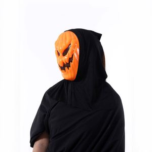 Máscaras de Calabaza Aterradoras para Decoración de Fiestas, Máscara de Halloween de Plástico - Product Image 5