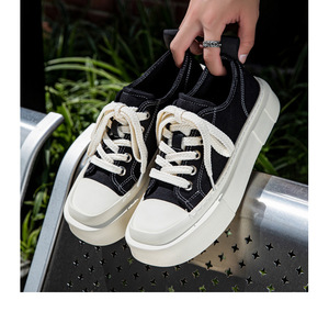 Chaussures en toile pour hommes, nouveau style 2026, respirantes, plateforme légère, semelle épaisse, décontractées, tendance - Product Image 5