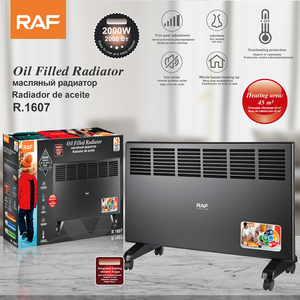 Radiatore a Olio RAF R.1607 2000W, Riscaldamento 45 Metri Quadrati, Cinque Livelli di Calore, Bassa Rumorosità, Protezione dal Surriscaldamento <span class=keywords><strong>per</strong></span> Aree Abitative - Product Image 2