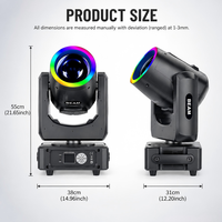 7r 230w faisceau tête mobile Dj Disco Lyre faisceau 230 Mini 7r Cabeza Movil scène Sharpy phare mobile