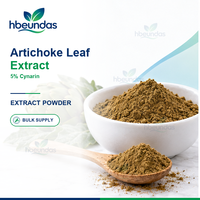Extrait de feuille d'artichaut en poudre HBEUNDAS 5% Cynarine Qualité Alimentaire Ingrédient d'extrait végétal OEM Marque Privée Vente en Gros