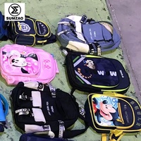 Ballots de Sacs d'École Usagés Mixtes de Qualité A pour la Vente en Gros, Sacs d'École d'Occasion Élégants, Sacs Usagés de Seconde Main