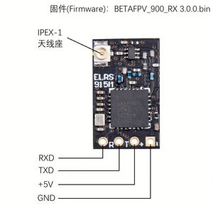 FPV Accessories Spare Parts JHEMCU ELRS 915MHZ ExpressLRS 900RX CRSF ELRS 915 Receiver for Long Rang FPV Racing <b>Drone</b>/Airplane - Product Image 2