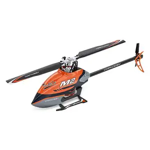 Omphobby Super Cool M2 Mini Helicopter Rc Helicopter Afstandsbediening Dual-Bruchless Motor Direct Drive 3D Helicopter Bnf