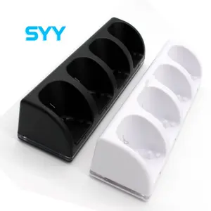 SYY 4 in 1 Controller di gioco Wireless WII WIIU adattatore caricabatterie con 4 batterie