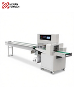 Fabrieksdirect hoge snelheid volautomatische horizontale chocolade reep snoep voedsel flow wrap pillow verpakkingsmachine servomotor