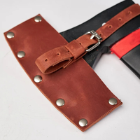 Étui rétro en cuir PU pour hache, housse rivetée pour lame d'hache, accessoire d'outil d'extérieur, protège-hache