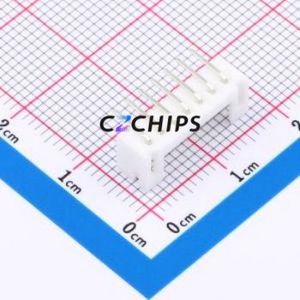 HC-PH-7AW-TW Wire-to-Board Pin Header Bent Lead Through Hole,P=2mm Connector 1x7P 2mm Right Angle Insert PH - Product Image 2