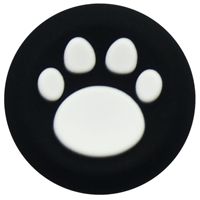 Capuchons de joystick en silicone pour manettes de jeu Pro avec motif patte d'animal