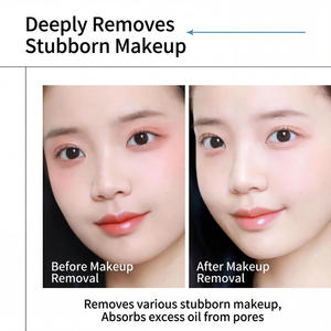 Bálsamo Limpiador de Avena LAOLISHI, Limpieza Profunda de Poros, Eliminador de Puntos Negros, Suave, No Irritante, para Piel Sensible, <span class=keywords><strong>Desmaquillante</strong></span> Facial - Product Image 4