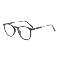 Vintage originalité tr90 circulaire rouge dernières montures de lunettes pour femmes