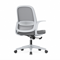 Chaise de bureau ergonomique colorée, dossier en maille respirante, chaise d'ordinateur pivotante et réglable en hauteur, chaise de travail à roulettes, pour la maison et l'étude des enfants.