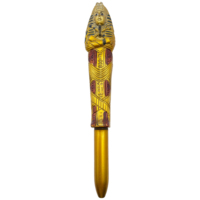 Nouveau design original, stylo à bille en plastique de 1,0 mm, bureau, grec, égyptien, pharaon, figurine mythologique Mulnaii