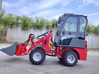 Mini Caricatore a Ruote Facile da Usare per Agricoltura, Allevamenti, Giardini, 4x4, per Paesaggistica e Tutti i Terreni