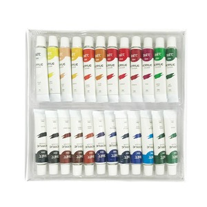 Nghệ Sĩ Chất Lượng Cao Trẻ Em 12Ml 6/12/18/24 Màu Sắc Nghệ Thuật Sơn Màu Acrylic Đặt Để Vẽ Trên Vải Thủy Tinh Quần Áo Giấy - Product Image 2