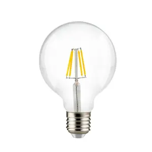 high lumens step dim e27 filament bulb g95 led filament lamp g95 led filament