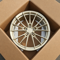 Jantes forgées concaves profondes style CF-4 de 19, 20, 21, 22 pouces, 5x112, 5x114.3, 5x130, couleur bronze, pour Mercedes AMG GT C190 GTS GTC GTR
