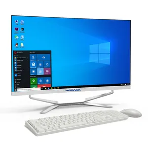 卸売27インチオールインワンi5ビジネスPCモノブロックベアボーン硬化スクリーンデスクトップコンピューター