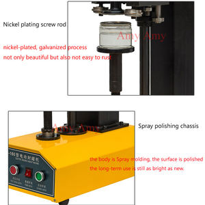 Máquina de sellado de latas Máquina de envasado de latas de aperitivos de alimentos pequeños Adecuada para sellar una variedad de máquinas taponadoras de latas redondas - Product Image 5