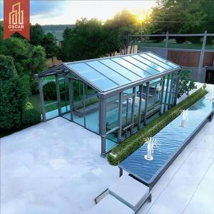Cerramiento de Aluminio y <span class=keywords><strong>Vidrio</strong></span>, Moderno y Elegante, con Aislamiento Térmico, <span class=keywords><strong>para</strong></span> Patio, Balcón, Espacio de Estar al Aire Libre, Toda la Año - Product Image 1
