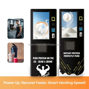 Máquina Expendedora de Batidos de Proteína con Pantalla Táctil, Máquina para Hacer Batidos de Proteína de Suero de Leche con Sabor a Naranja - Product Image 2