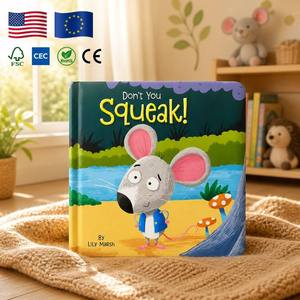 Nuevos Libros Infantiles, No Más Sonidos, Libros de Cuentos en Inglés para Niños, Libros Educativos para Bebés, Tapa Dura - Product Image 1