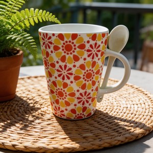 Machine d'impression pour tasses/mugs décoratifs en céramique/grès de 11 oz, design contemporain, origine Hunan, vente en gros, magnifiques mugs à motifs. - Product Image 2