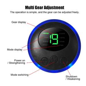 Masseur électrique pour les pieds EMS et tapis de massage avec relaxation musculaire, soulagement de la douleur et réduction du stress - Stimulateur portable pour les pieds - Product Image 6