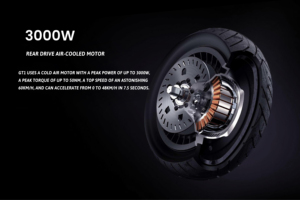 Belle qualité Chine <span class=keywords><strong>Ninebot</strong></span> <span class=keywords><strong>GT1</strong></span> Scooter électrique pliant pour adulte 70 KM gamme vitesse maximale 60 km/h E Scooter - Product Image 5