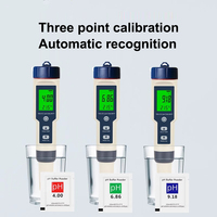 PH/TDS/EC/SALT/TEMP Stylo de test de qualité de l'eau cinq en un Stylo PH portable