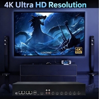 Hutron MB V7 Contrôleur de mur vidéo 4K 1x4/1x5/1x6 Mode de fusion RK3588 pour Mali-G610 6 TOPS NPU Multi-écrans Android 12