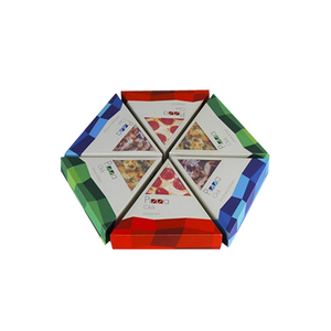 Pequeñas artesanías rectangulares Takeway 5/6/7/8 pulgadas Logo Pizza Cajas de prueba Cartón corrugado Imprimir China Delivery Plain 2 <span class=keywords><strong>Col</strong></span> - Product Image 3