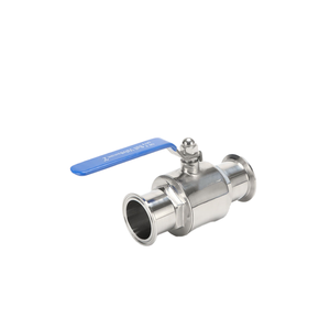 Vanne à boisseau sphérique sanitaire en acier inoxydable sur mesure, type Tri-Clamp A270, finition polie Q81F, fabricant de vannes à boisseau sphérique 316/316 - Product Image 3