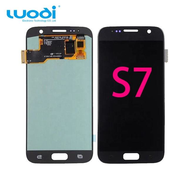 Luodi High Visibility Lcd Screen Assembly for Samsung S7 Phone Lcd Display Touch Screen Digitizer