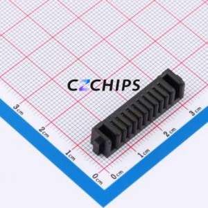 KH-A01F-H1-A-10P Blade/Spring Contact Battery Connector Through hole Component (THT),P=2mm Connector - Product Image 1