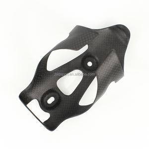 Portavasos duradero de alta resistencia, jaula para botella de agua de fibra de carbono completa ultraligera para bicicletas eléctricas de carretera, accesorios para bicicletas - Product Image 3