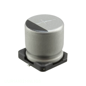 Condensateur SMD à montage en surface 1000 uF UUR1A102MNL1GS CAP ALUM 1000UF 20% 10V, Distributeur agréé - Product Image 1