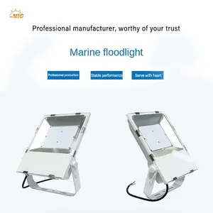 Echte Mariene Waterdichte Zoeklicht 316 Roestvrij Staal 100W Led Marine Boot Zoeklicht