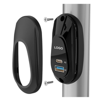 Qc3.0 Pd3.0 Mobile Usb Type C Chargeur De Voiture Dc12V 24V Usb Prise De Courant Pour Bus Bateau Marine Rv