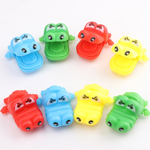 Jincan Small Pull Back Car Cartoon crocodile Hippo Vicious Dog Mini Big Mouth Toy Car Cartoon Children Toy Promotional Gift