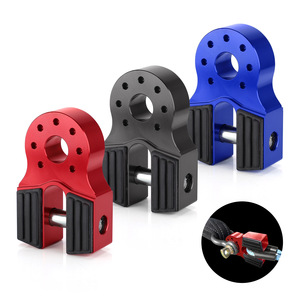 CNSPEED Gancho de Remolque de Aleación de Aluminio con 6 Orificios, Rojo, Azul, Negro, Conector de Cabrestante para SUV y Vehículos Todoterreno - Product Image 2